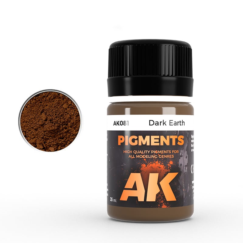 AK Interactive Pigments Dark Earth AKI 081