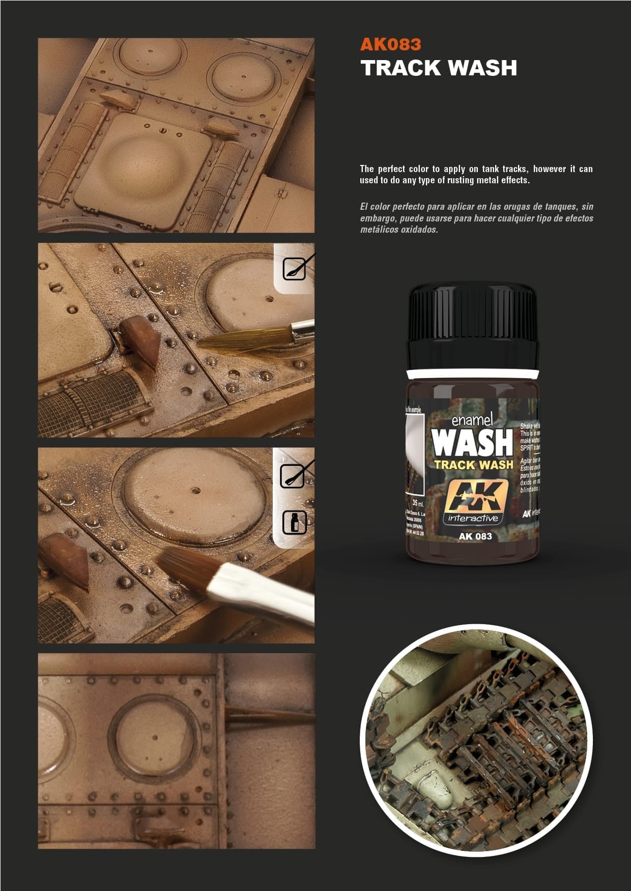 AK Interactive Track Wash AKI 083 General Info 2