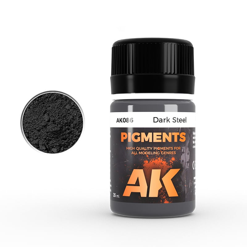 AK Interactive Pigments Dark Steel AKI 086