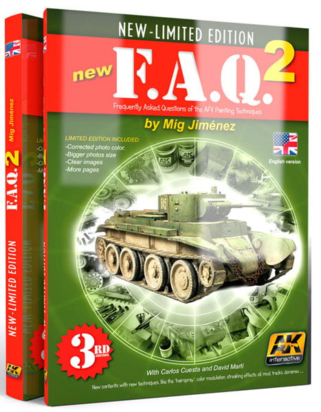 FAQ 2 AFV Painting Techniques Book AK Interactive AKI-038FAQ 2 AFV Painting Techniques Book AK Interactive AKI-038