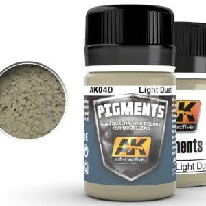 Pigments de poussière légère par AK Interactive AKI-040