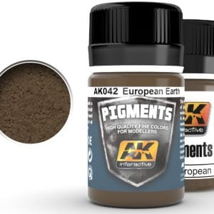 European Earth Pigments by AK Interactive AKI 042