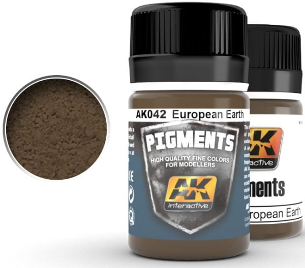 European Earth Pigments by AK Interactive AKI 042
