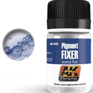 Pigment Fixer Enamel Fluid by AK Interactive AKI 048