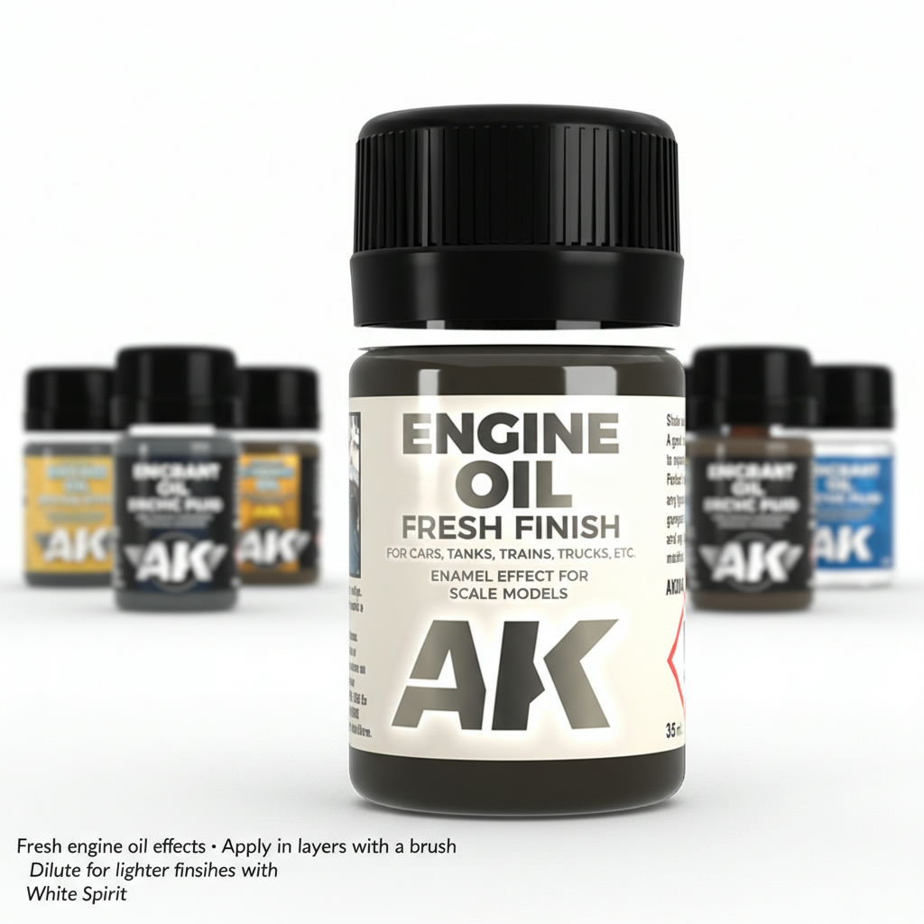AK Interactive Fresh Engine Oil AKI 084