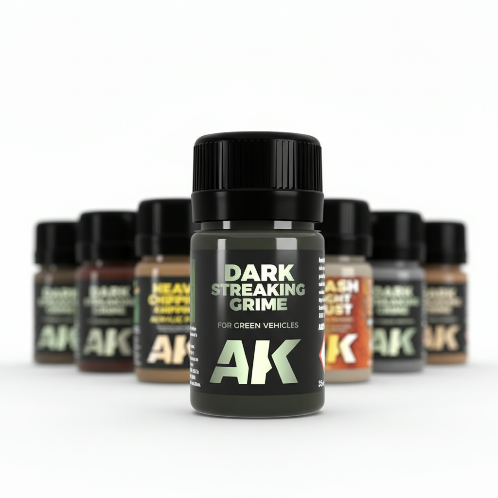 AK Interactive Dark Streaking Grime AKI 024
