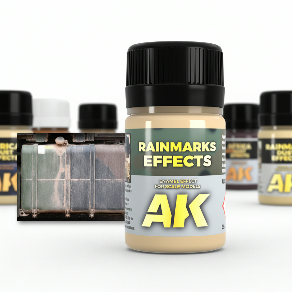 AK Interactive Rain Marks Effects for NATO Tanks AKI 074