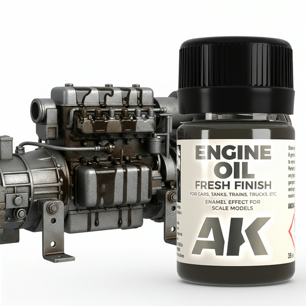 AK Interactive Fresh Engine Oil AKI 084