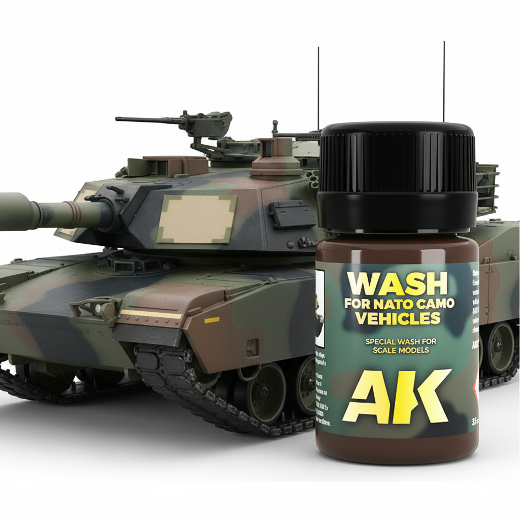 AK Interactive Wash for NATO Camo Vehicles AKI 075