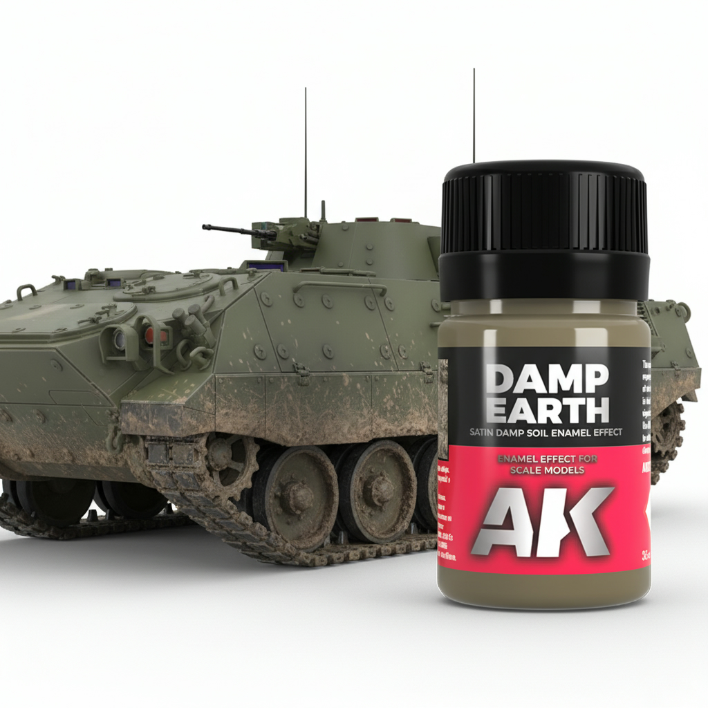 AK Interactive Damp Earth Effect AKI 078