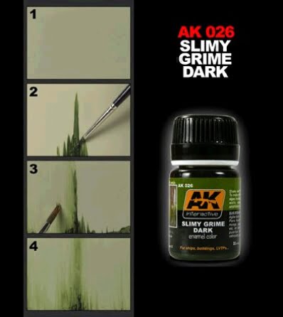 Slimy Grime Dark by AK Interactive AKI-026 Technique