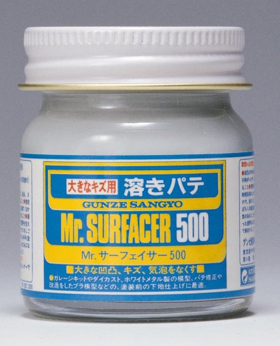 Mr Surfacer 500 by Mr Hobby Gunze 40ml GUZ-SF285 SF285