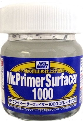 Mr Primer Surfacer 1000 by Mr Hobby Gunze 40ml GUZ-SF287 SF287