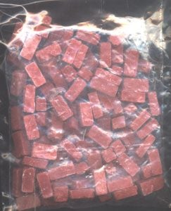 Large Red Bricks Resin by Pegasus Hobbies
