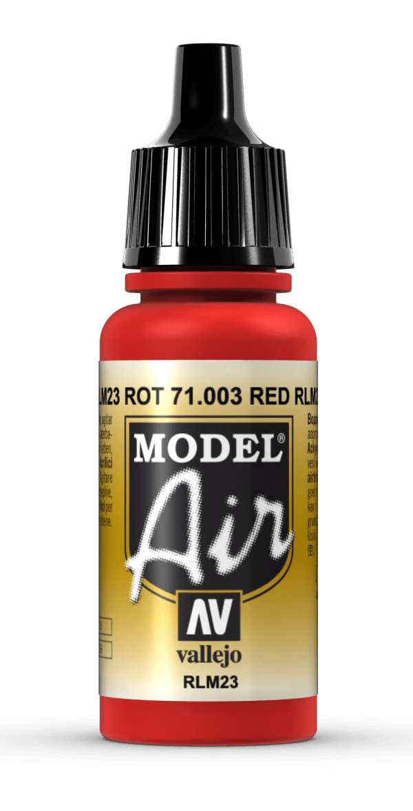 Vallejo Model Air Color Colour Scarlet Red 71003