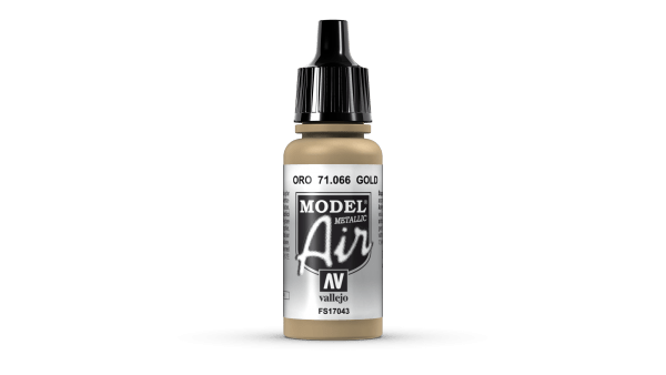 Vallejo Model Air Color Couleur Or Métallisé 71066