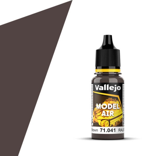 Vallejo Model Air Color Colour Armor Armour Brown 71041 Bottle