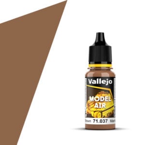 Vallejo Model Air Color Colour Mud Brown 71037 Swatch
