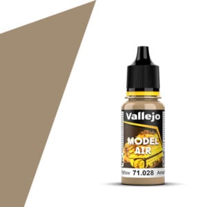 Vallejo Model Air Color Colour Sand Yellow 71028 Bottle