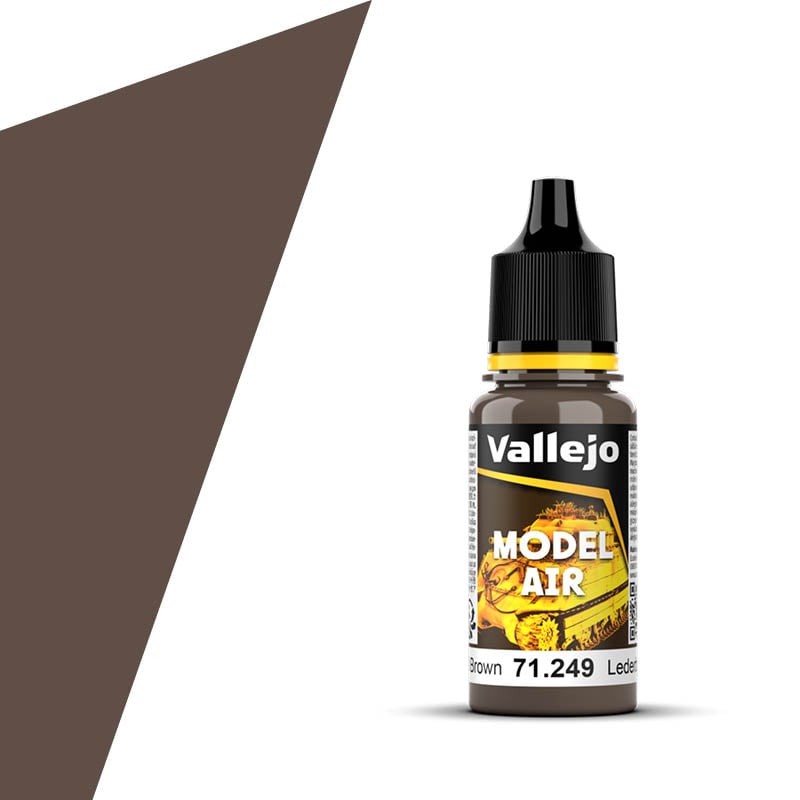 Vallejo Model Air Color Colour NATO Brown 71249 Swatch