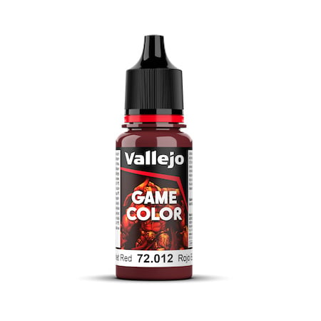 Vallejo Game Color Colour Scarlett Red 18ml 72012