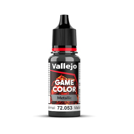 Vallejo Game Color Colour Chainmail Silver 18ml 72053
