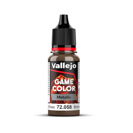 Vallejo Game Color Colour Brassy Brass 18ml 72058