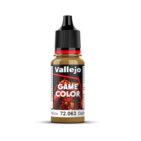 Vallejo Game Color Colour Desert Yellow 18ml 72063