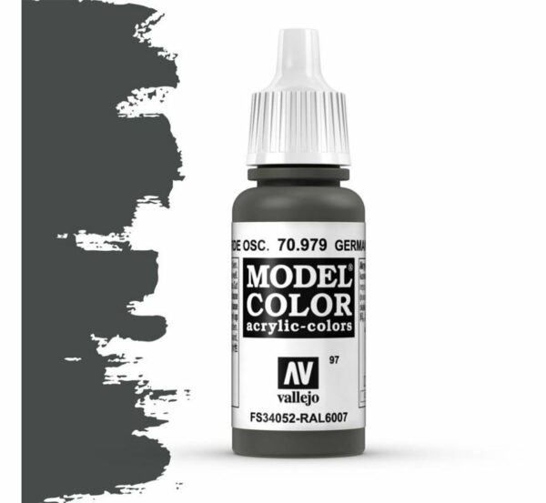 Vallejo Modèle Couleur Couleur 70979 Camouflage Allemand Vert Foncé 097