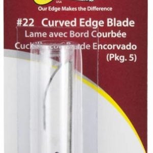 #22 Curved Edge Blade 5 pieces by Excel 20022