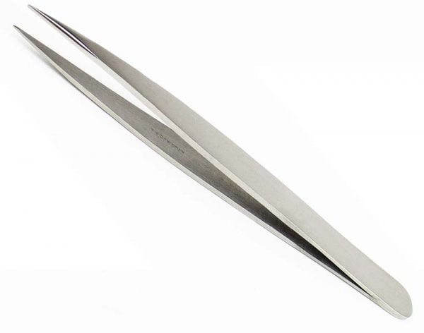 Excel Blades 4 3/4 Inch Sharp Pointed Tweezers 30412