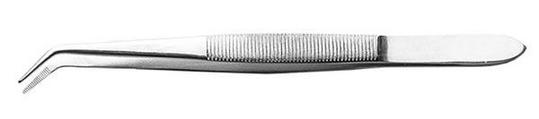 6 Inch Curved Pointed Tweezers by Excel 30415