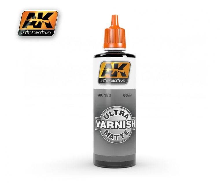 Ultra Matte Varnish by AK Interactive AKI 183