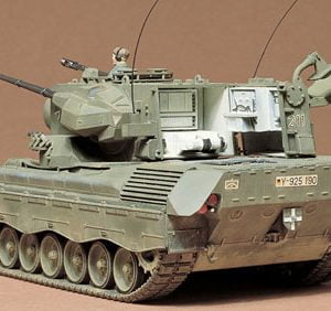 West German Flkpnzr Gepard Kit CA199 by Tamiya 35099