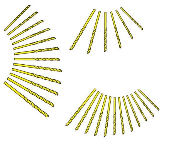 Drills #51 12 Pack by Excel 50051