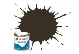 10 Service Brown Gloss Humbrol Enamel Paint
