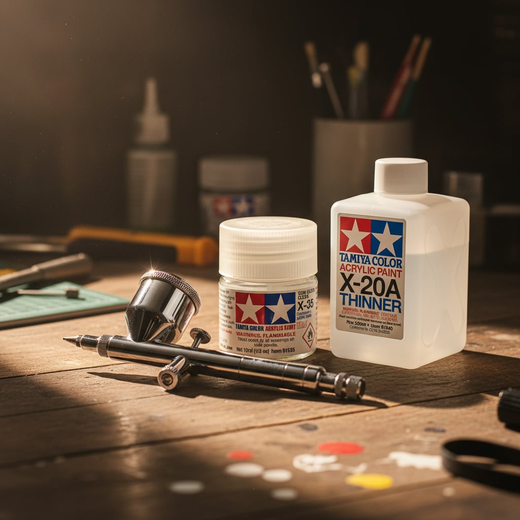 Peintures acryliques Tamiya X35 X-35 81535 Transparent semi-brillant