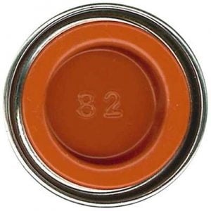 82 Doublure Orange Mat Peinture émail Humbrol