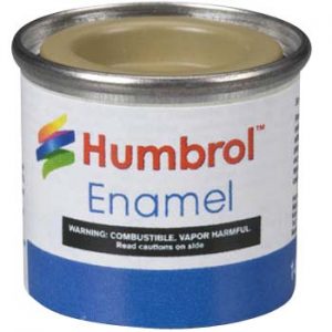 83 Peinture émail Humbrol mate ocre