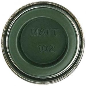 Peinture émail Humbrol mat 102 Army Green