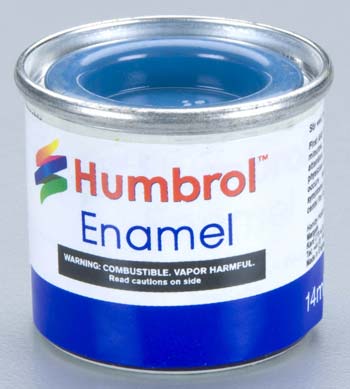 Peinture email Humbrol bleu mat 109 WWI