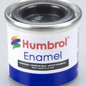 85 Coal Black Satin Humbrol Enamel Paint