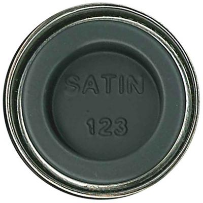 123 Extra Dark Sea Grey Gray Satin Humbrol Enamel Paint