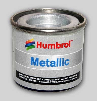 11 Silver Metallic Humbrol Enamel Paint