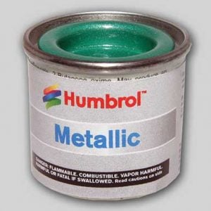 Peinture émail Humbrol métallique 50 Green Mist