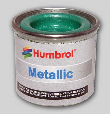 50 Green Mist Metallic Humbrol Enamel Paint