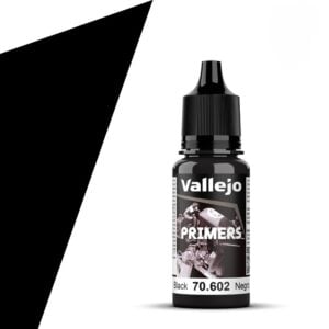 Vallejo Model Color Colour Black Primer 70602 18ml