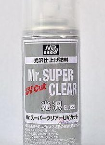 Mr. Super Clear UV Cut Gloss 68ml Spray GUZ B522