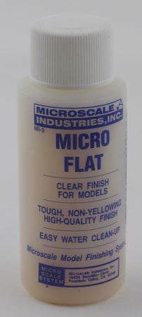 Micro Flat - Clear Finish for Models by Microscale Industries MI-3