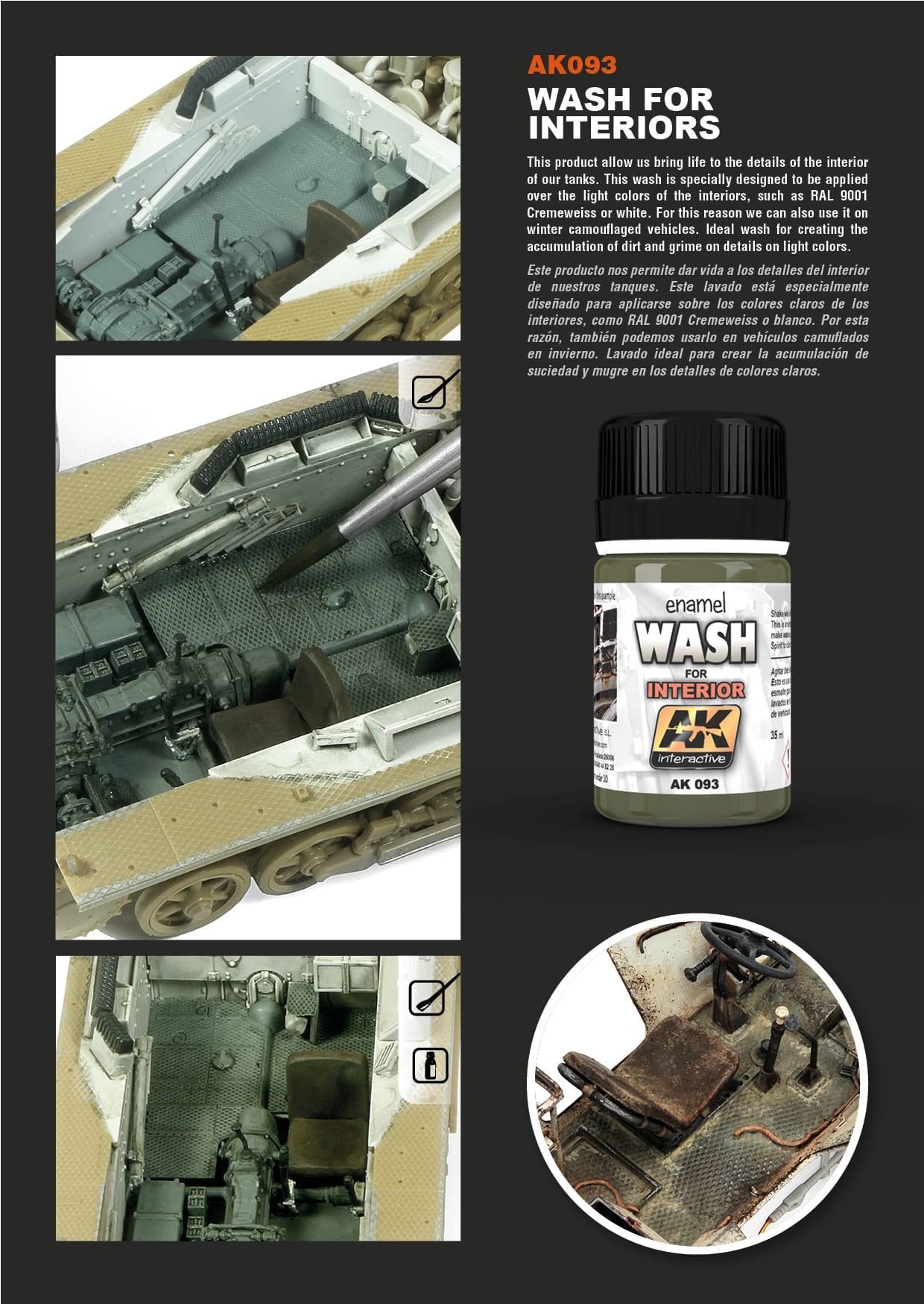AK Interactive Interior Wash AKI 093 General Info 2